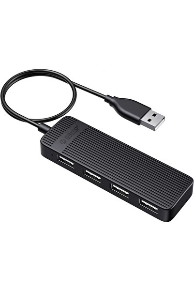 Orico 4 Port Usb Ultra Slim Çoklayıcı Hub, Siyah, Fl02