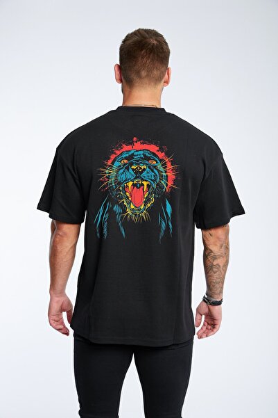 İnsane Minds Μπλουζάκι με στάμπα Tiger Oversize