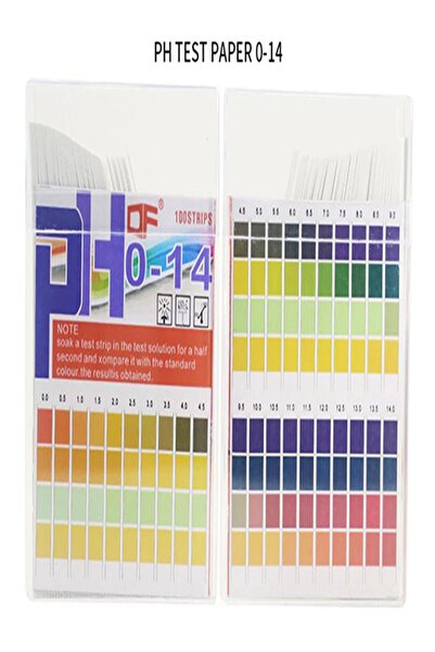 Smart Moo Ph Metre Test Kağıdı,ph Indikatör,ph 0 - 14-100 Adet