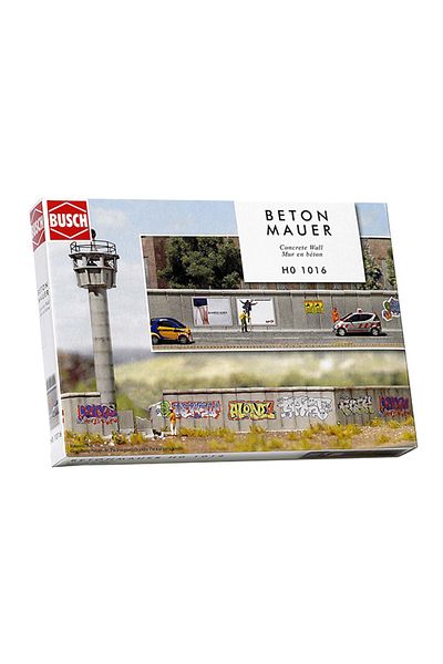 Busch 1:87 Ho Scale Model Wall N:1016
