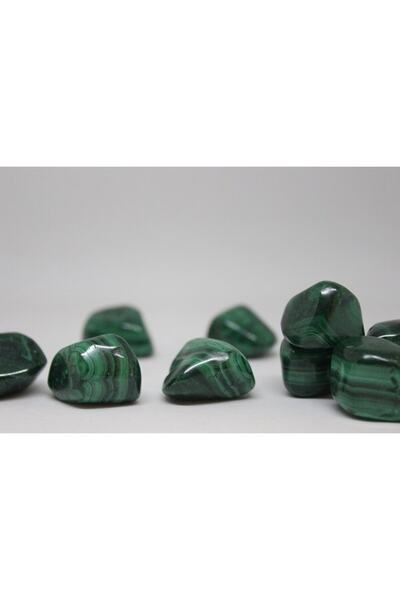 Yasamtohumu Малахітовий камінь, обточений (21-25 грам)