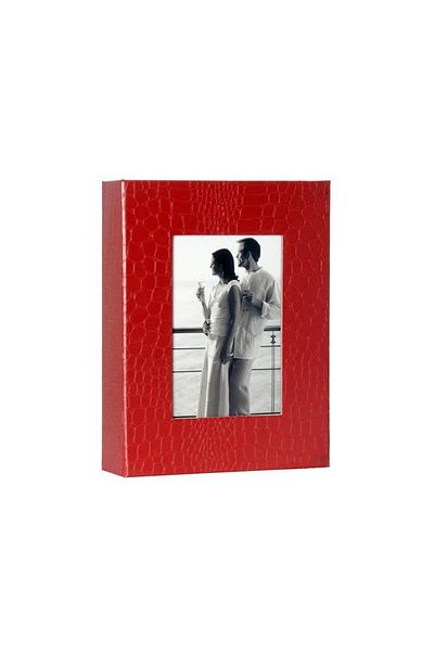 Rabsev 13x18cm Leather Photo Album with 100 Photo Capacity and Luxury Window