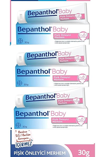 Bepanthol Baby Pişik Önleyici Merhem 30 Gr 3 Adet