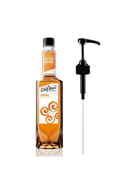 DaVinci Gourmet Karamel Şurup Ve Şurup Pompası 750 ml