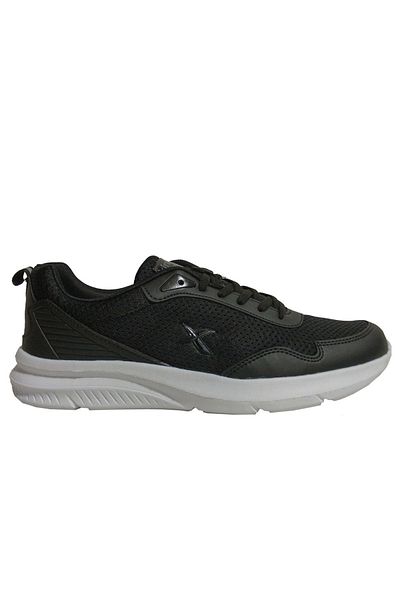 Kinetix Black Running Lace-Up Sneakers
