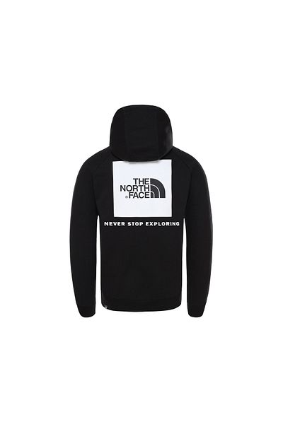 THE NORTH FACE Ανδρικό παλτό εξωτερικού χώρου M Raglan Redbox Hoodie Nf0a2zwuky41 Μαύρο