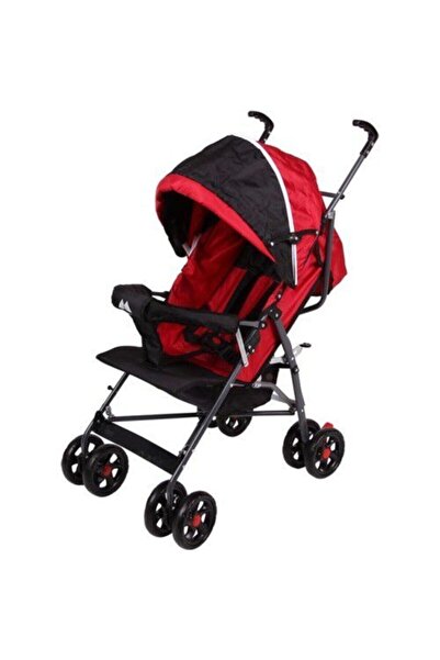 ALDEBA 3018 Tam Yatar 3 Kademeli Bebek Arabası Kırmızı
