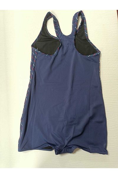 Kom Solid Color Girl's Swimsuit with Shorts