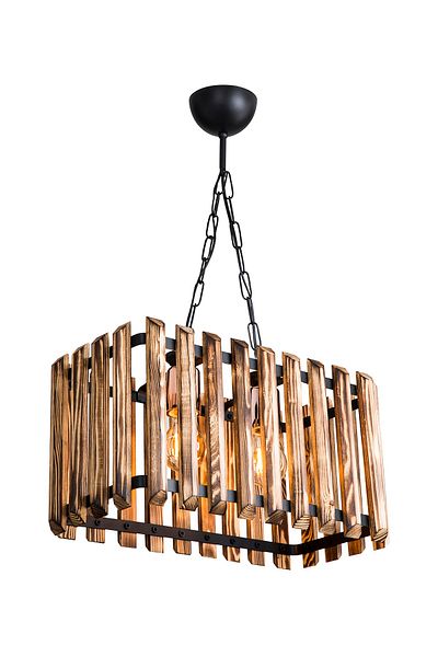 Gloria Legno Double Pendant Chandelier