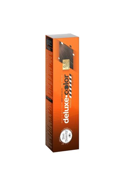 Bee Beauty Deluxe Color Tüp Saç Boyası 6.8 Koyu Karamel
