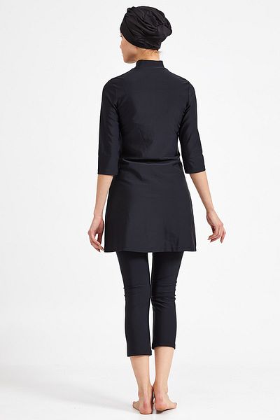 Adasea Capri Sleeve and Leggings Hijab Swimsuit