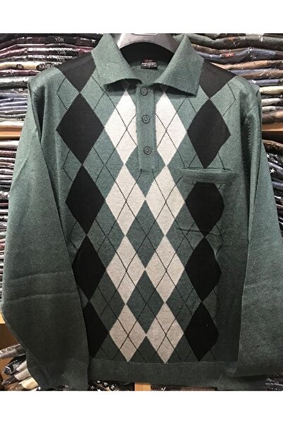 MODA Pulover cu nasturi din tricot fin Baba cu model