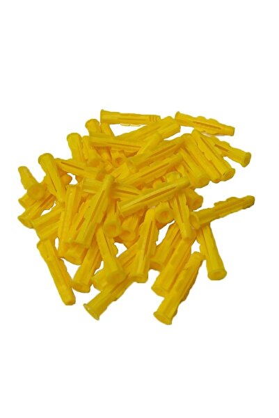 Genel Markalar Plastik Dübel Sarı 10mm -100 Lü Paket Halinde