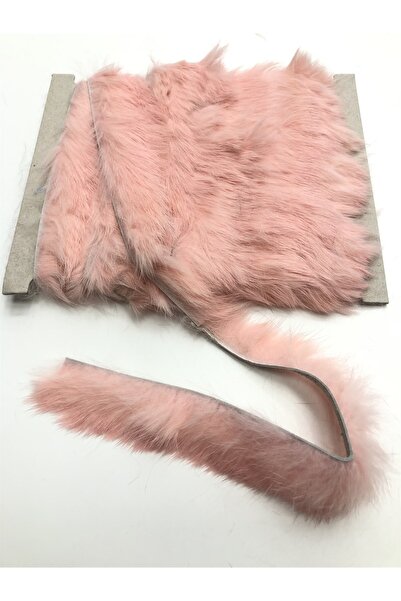 FdayAksesuar Διακοσμητική Κορδέλα Αξεσουάρ Ανοιχτή Πούδρα Τρίχα Κουνελιού 1 M...