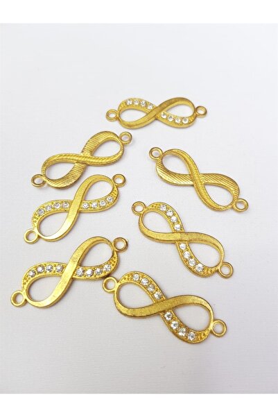 Bride Aksesuar Dünyası Semnul Infinitului din Piatră Galbenă Lucrat Manual 3,...