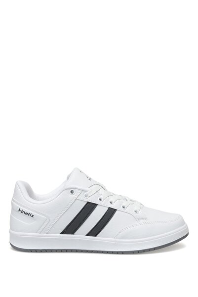 Kinetix KORT PU 4PR Bağcıklı Termo Kaymaz Taban Uniseks Sneaker BEYAZ