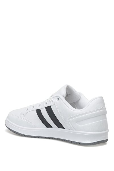 Kinetix KORT PU 4PR Bağcıklı Termo Kaymaz Taban Uniseks Sneaker BEYAZ