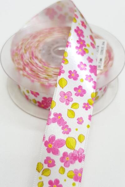 Bride Aksesuar Dünyası Panglică Satin Imprimată 2,5 Cm – Panglică – Panglică