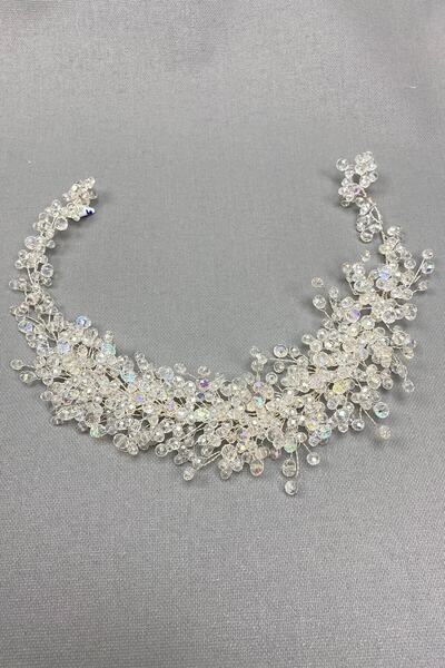 Bride Aksesuar Dünyası Accesoriu Mireasa Accesoriu Par Mireasa cu Cristal Asi...