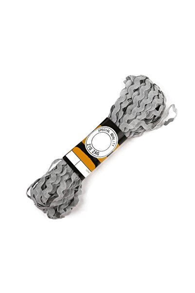 FdayAksesuar Bandă decorativă Accesoriu Gri Water Stone Zigzag 50 Metri – Ban...