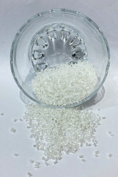 Bride Aksesuar Dünyası Mărgele albe mate decupate 1 pachet 50 grame – Mărgele