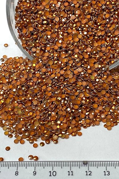 Bride Aksesuar Dünyası Vrste perli Glačirani kamen Crveno-smeđi 1 pakovanje 2...