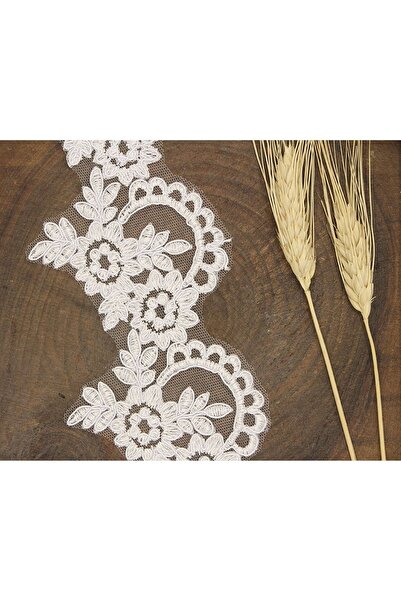 Bride Aksesuar Dünyası Διακοσμητική Κορδέλα Αξεσουάρ Λευκή Γαλλική Γκιπούρ 99...