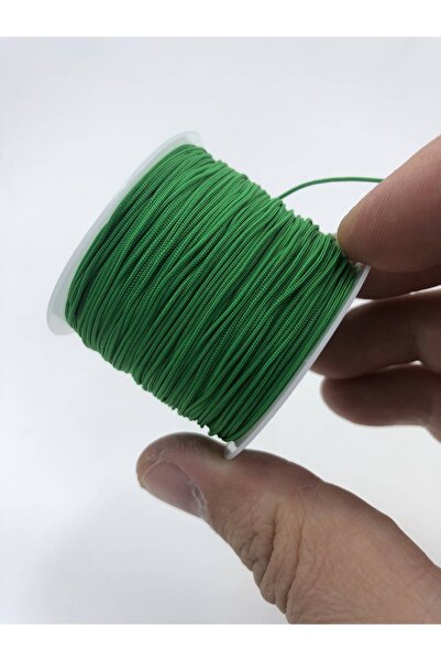 Bride Aksesuar Dünyası Σχοινί αλεξίπτωτου 1ης ποιότητας (10 ΜΕΤΡΑ) Πράσινο Πε...