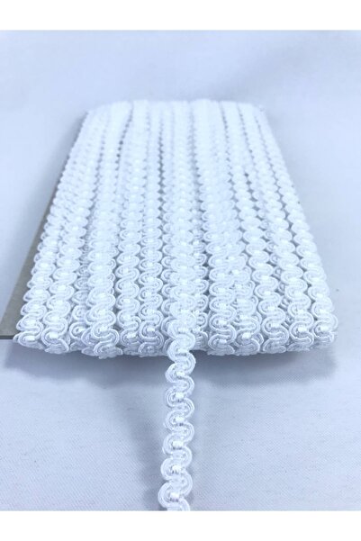 Bride Aksesuar Dünyası Pachet de piatră de apă în zig-zag cu detalii albe 5 m...