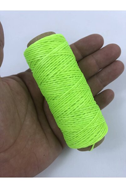 Bride Aksesuar Dünyası Sfoară cerată verde neon 10 metri – Sfoară pentru tric...