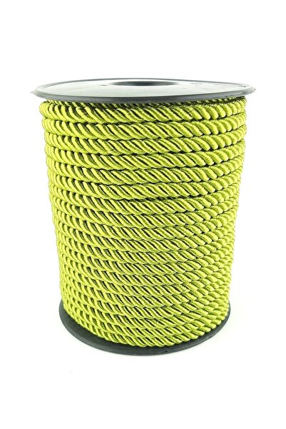 Bride Aksesuar Dünyası Snur verde deschis 6 mm – Snur împletit