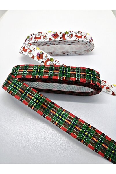 GELD Panglică pentru împachetare cadouri Set panglici de Anul Nou dublă culoa...