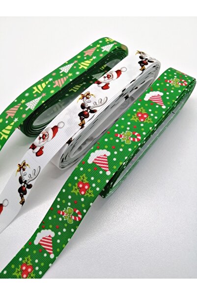 Bride Aksesuar Dünyası Кольоровий новорічний набір стрічок 5 – Стрічка – Стрічка