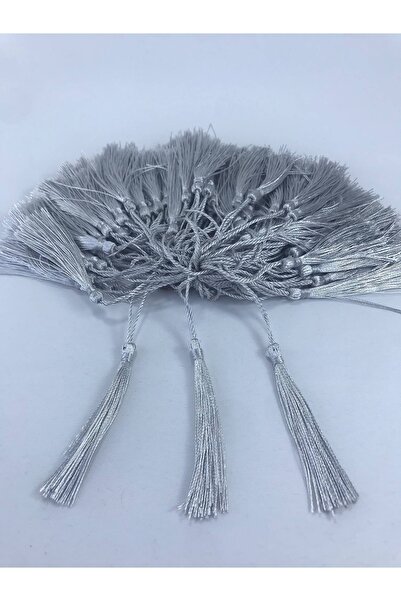 Bride Aksesuar Dünyası Ciucuri de decorațiuni gri deschis – Kit de tricotat