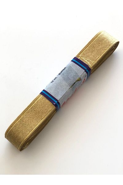 Bride Aksesuar Dünyası Silvery Yellow Satin Ribbon 2 cm 5 Meters – Ribbon – Ribbon