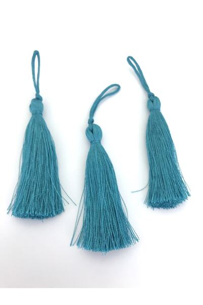 Bontex Σκούρα Τιρκουάζ Φούντα 5 Τεμάχια 7 εκ. – Διακοσμητική Κορδέλα