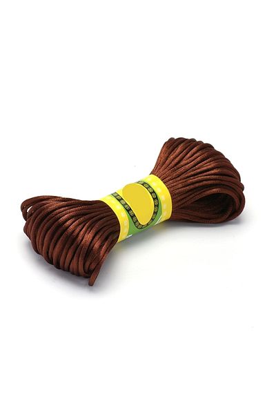 Bride Aksesuar Dünyası Brown Satin Rope 10 Meters – Ribbon – Ribbon