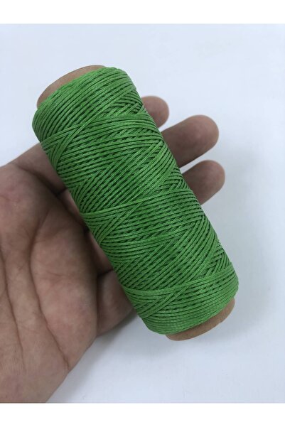 Bride Aksesuar Dünyası Πράσινο Κερωμένο Νήμα 10 Μέτρων – Νήμα Πλεξίματος