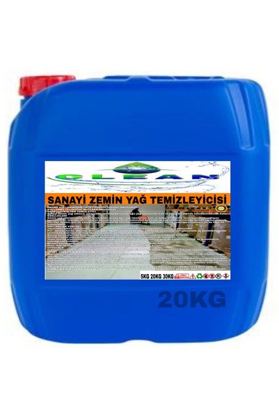 Clean Sanayi Zemin Yağ Çözücü 20kg