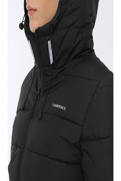 lumberjack Sn31 Παλτό με κουκούλα Gogsu Written 2 Pocket Skinny Coat