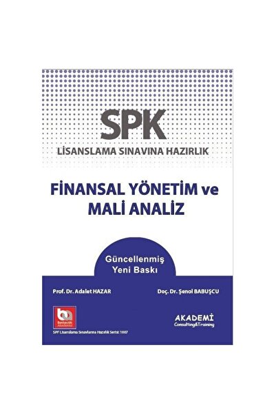 Akademi Consulting Training Spk Finansal Yönetim Ve Mali Analiz Konu