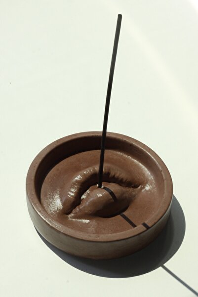 The Craft Thor Beton Dudak Figürlü Modern Tütsülük El Yapımı