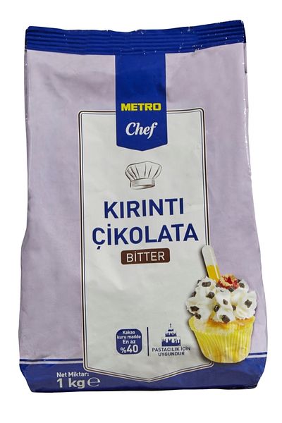 Metro Chef 1 kg Dark Crumb Chocolate