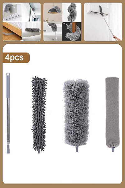 Hansel Anti Static Telescopic Dusting Set with 3 Heads