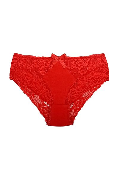 Zena 3-Piece Lace And Cotton Plus Size Women's Panties