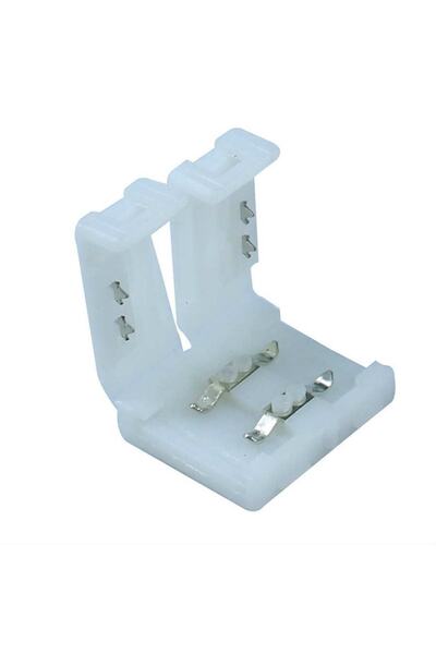 LEDONLİNE 5 Adet 10 mm 2 Pin Üç Çipli Şerit Led Ekleme Aparatı Birleştirici