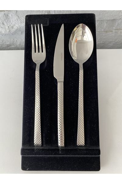 Güral 84 Parça Çatal Kaşık Bıçak Takımı Sofra Yemek Seti 9300