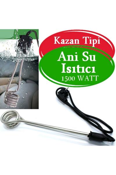 Neler Geldi Neler Boiler Type Water Heater Practical and Easy Immersion Water Heater Bucket Heater 1500 Watt