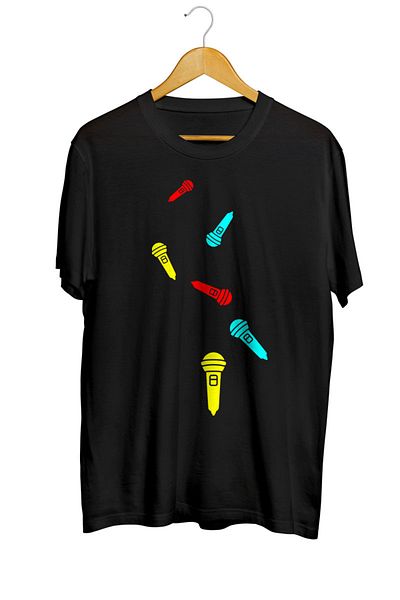 karikatürstore Microphone Icon Unisex T-Shirt