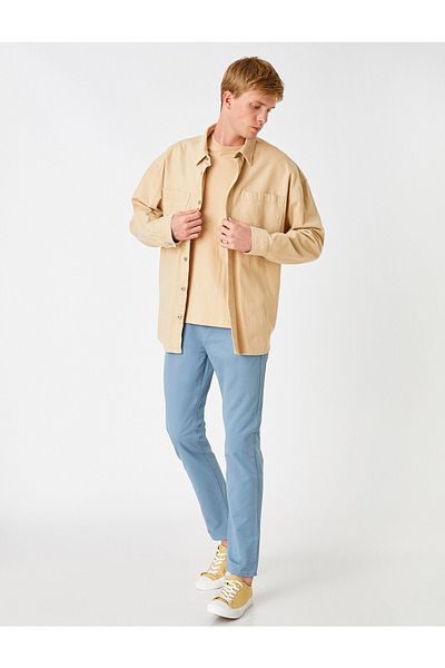 Koton Straight Cut Basic Trousers